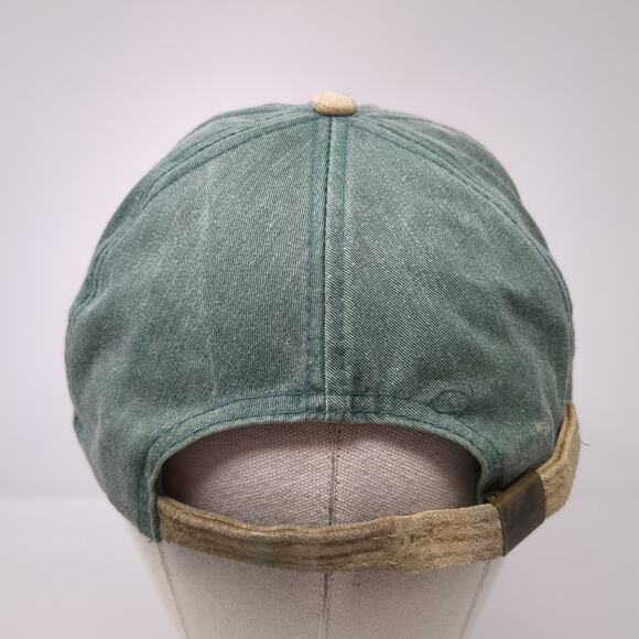 Vancouver Canada Slideback Hat Green Large Embroidered Colorblock - Picture 7 of 11